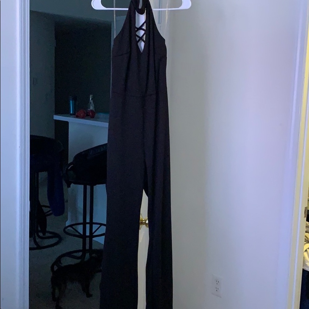 Black jumpsuit